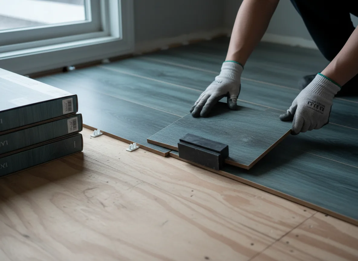 Luxury Vinyl Plank Installation company in Garland, UT